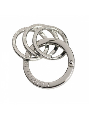 Key Ring Zoom Silver