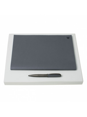 Set Hamilton Grey (ballpoint Pen & Note Pad A4)