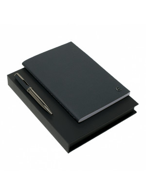 Set Hamilton Dark Blue (ballpoint Pen & Note Pad A5)