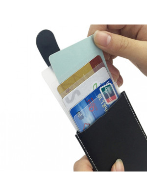 PU Card Holder with RFID Protection