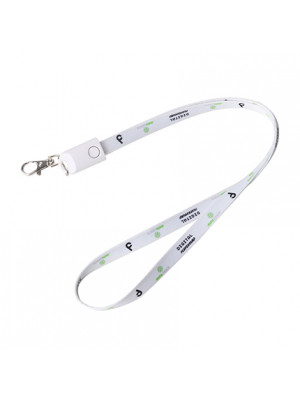 Polyester Lanyard Charging Cable