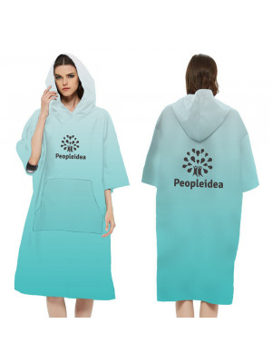100% Microfibre Sublimation Hooded Change Towel