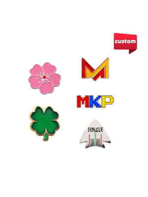 40mm Custom Soft Enamel Golf Ball Marker