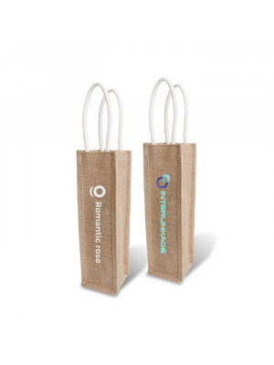 Jute Wine Carrier 