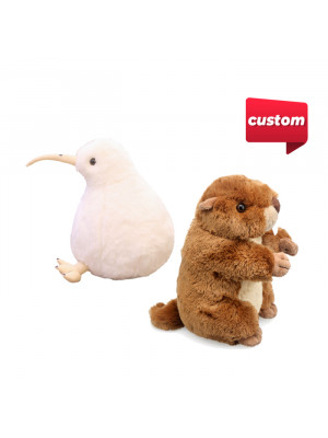 Custom Long Fur Plush Animal Toys
