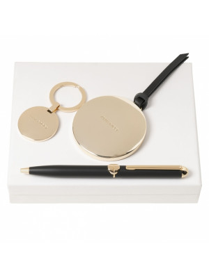 Set Mã©daillon (ballpoint Pen, Key Ring & Mirror)