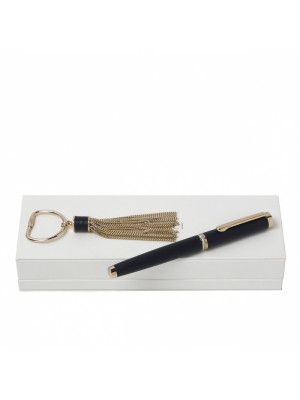Set Nina Ricci Blue (Classic rollerball Pen & Key Ring)