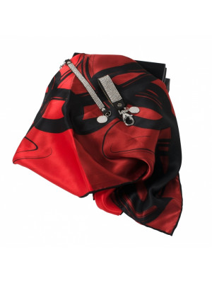 Set Jean-louis Scherrer (Premium bracelet, Key Holder & Silk Scarf)
