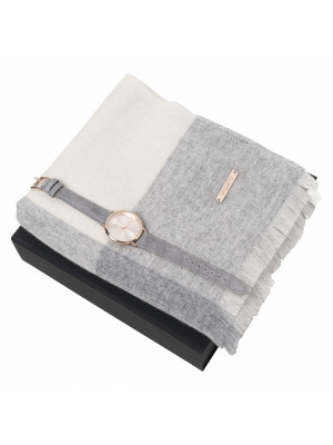 Set Giada Grey (watch & Scarve)