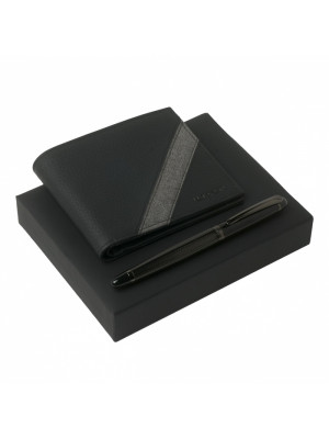 Set Alesso Black (rollerball Pen & Wallet)