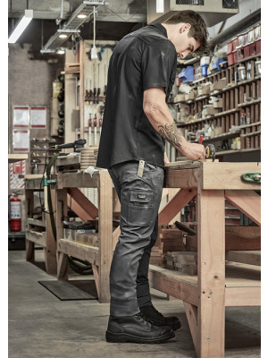 Mens Essential Basic Stretch Cargo Pant