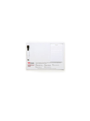 A4 Magnetic Whiteboard W/ Notepad