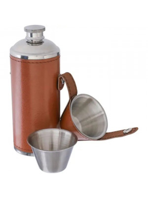 Recycled stainless steel flask Brock