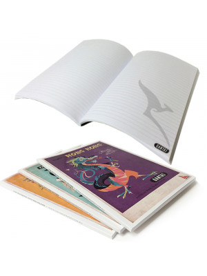 A5 Laminated Soft Cover Notebook (Custom Print - PUR Bound)