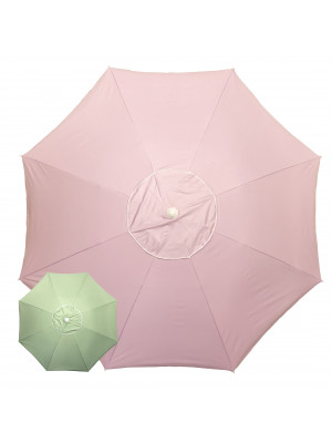 Avoca Vintage220cm 8 Rib UPF50 Beach Umbrella