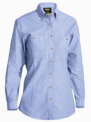 Womens Chambray L/S Shirt