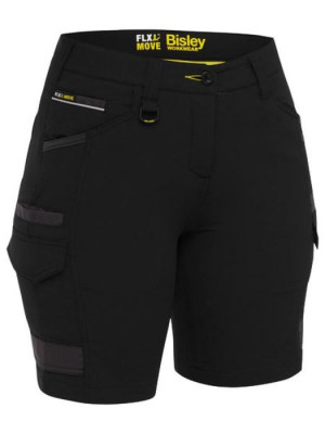 Womens FLX & Move 4 Way Stretch Zip Cargo Short