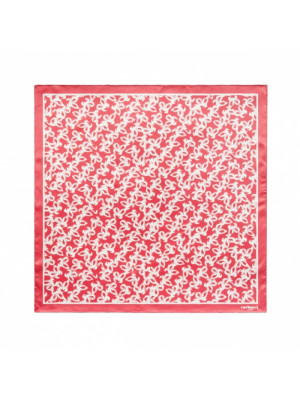 Silk Scarf Hirondelle Corail