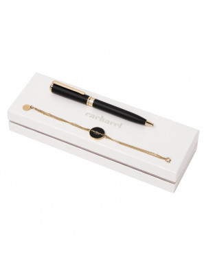 Set Beaubourg Black (ballpoint Pen & Bracelet)