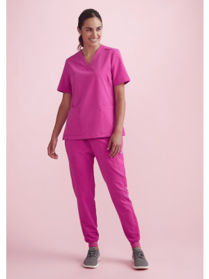 Womens Pink Jogger Scrub Pant