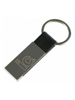 Hudson Leather Keychain