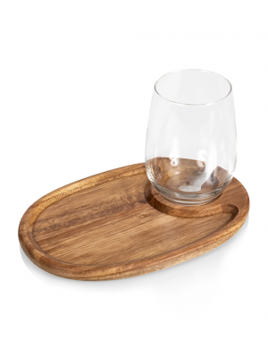 Wine Appetizer Plate Set