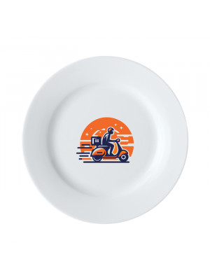 White Basics Rim Entree Plate 23cm