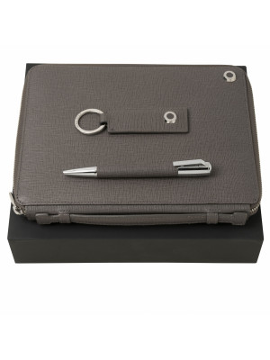 Set Hugo Boss (ballpoint Pen, Conference Folder A5 & Key Ring)