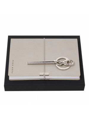 Set Hugo Boss (note Pad A6 & Key Ring)