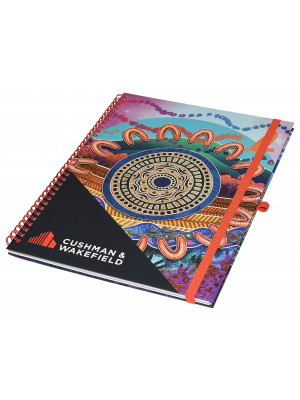 Designa Wiro A4 Side Bound Notebook