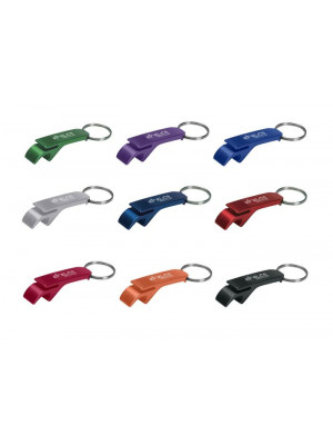 Metal Alloy Bottle Opener Keyring