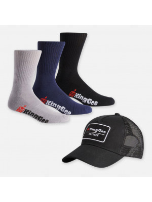 Cap and Sock Bundle