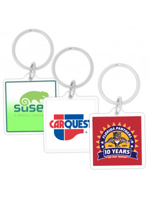 Square Acrylic Keychain
