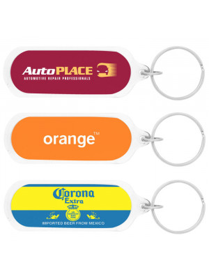 Oval Acrylic Keychain
