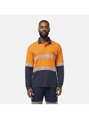 ShieldTec FR Hi Vis Spliced Polo With FR Tape