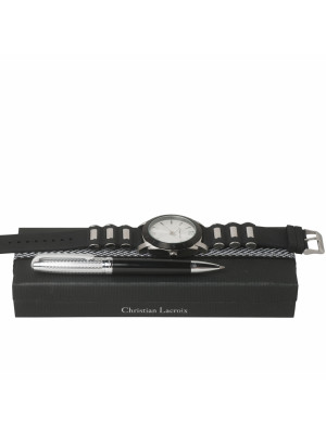 Set Christian Lacroix (ballpoint Pen & Premium Watch)