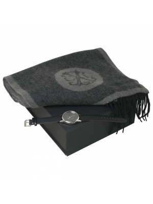 Set Christian Lacroix (Premium Leather watch & Scarve)