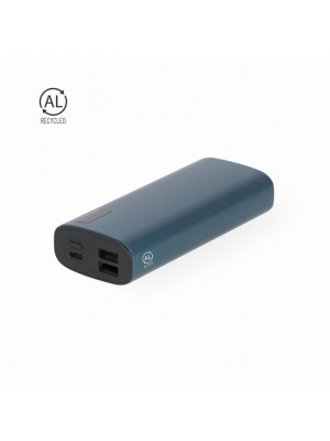 Power Bank in Recycled Aluminium