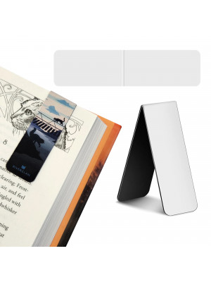 Fridge Magnet and Book Mark White