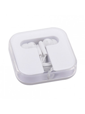 Earbuds in Square Case