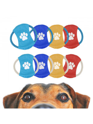 Rope Frisbee Dog Toy