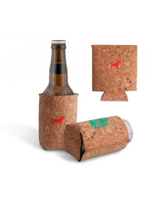 Flat Packed Cork Stubby Holder