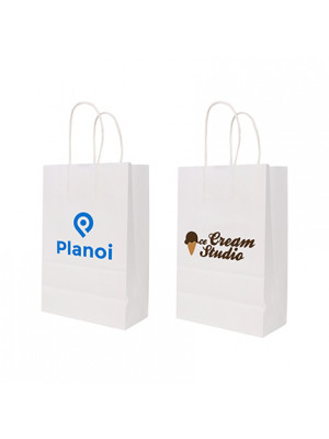 Twisted Handle Kraft Paper Bag(260x330x120mm)