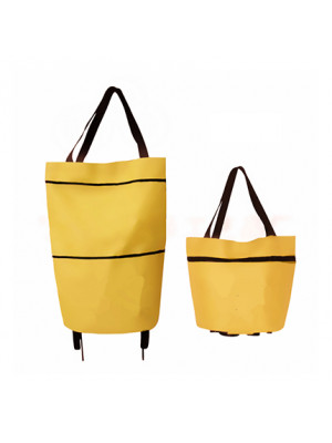 2 in 1 Collapsible Shopping Trolley Bag