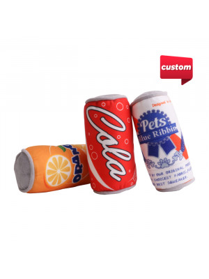 Custom Squeaky Can Shape Pet Toys