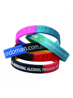 Sectional Coloured Wristband