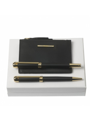 Set Nina Ricci Noir (ballpoint Pen, Fountain Pen & Key Ring)