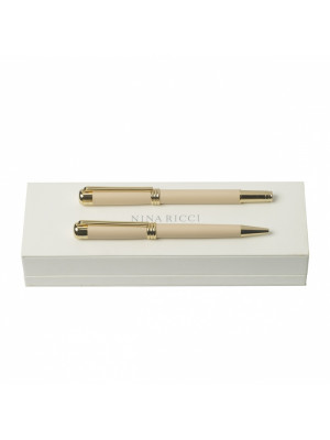 Set Boucle Nude (ballpoint Pen & Rollerball Pen)