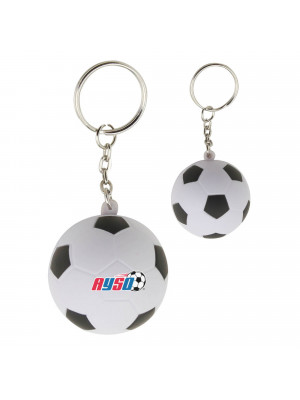 Stress Soccer Ball Key Ring