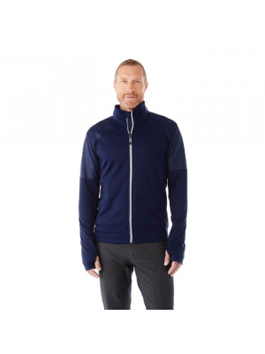 Men's SENGER Knit Full Zip Performance Jacket with Thumb Holes